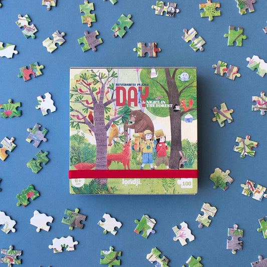 Pocket Puzzle - NIGHT & DAY IN THE FOREST
