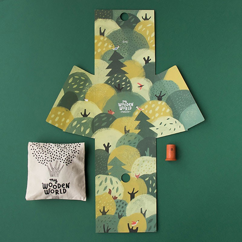 Wooden Toy - My Wooden World Forest
