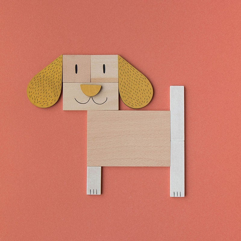 Wooden Toy - THE FOX & THE MOUSE