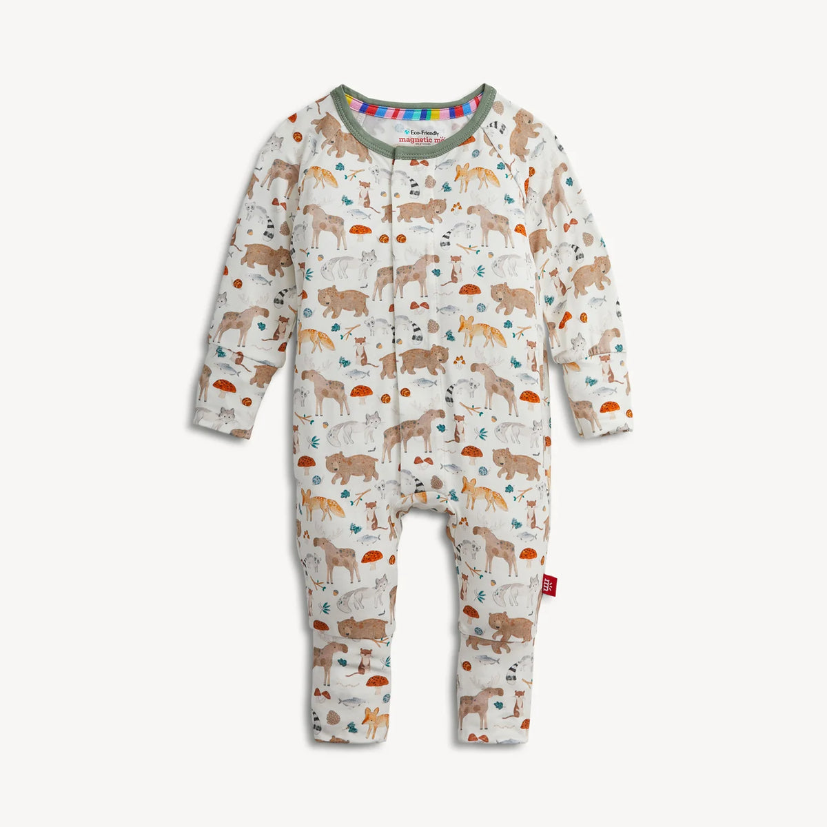 Modal Magnetic Convertible Coverall - Wonderful Wildlife