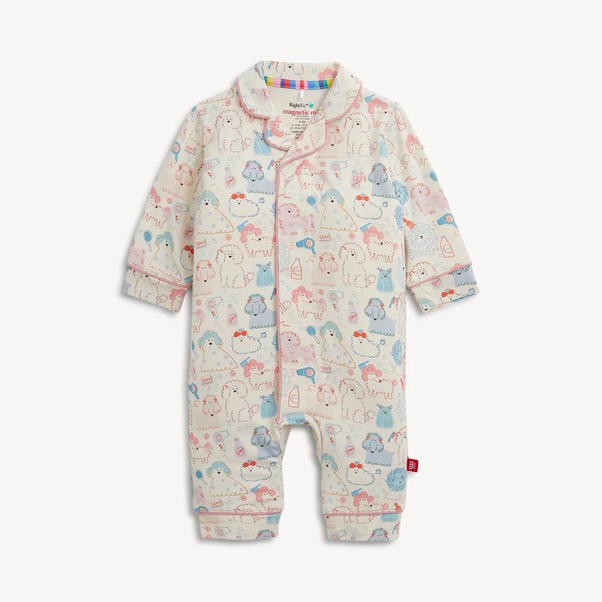 Magnetic Classic with a Twist Coverall - Poodle Pawlor