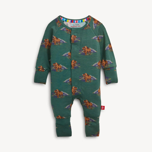 Magnetic Convertible Coverall - Bison