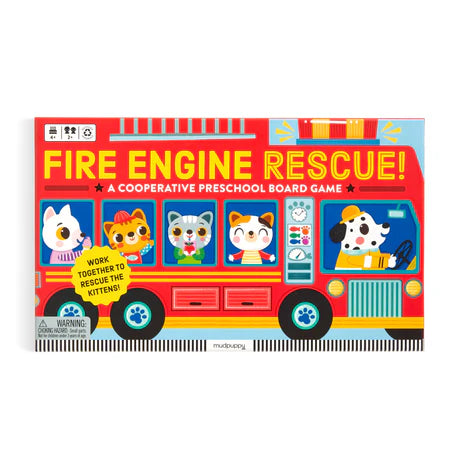 Fire Engine Rescue! Cooperative Board Game