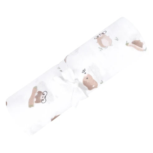 Cotton muslin swaddle