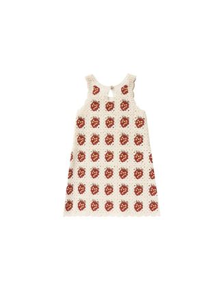 Crochet Tank Dress - Strawberry