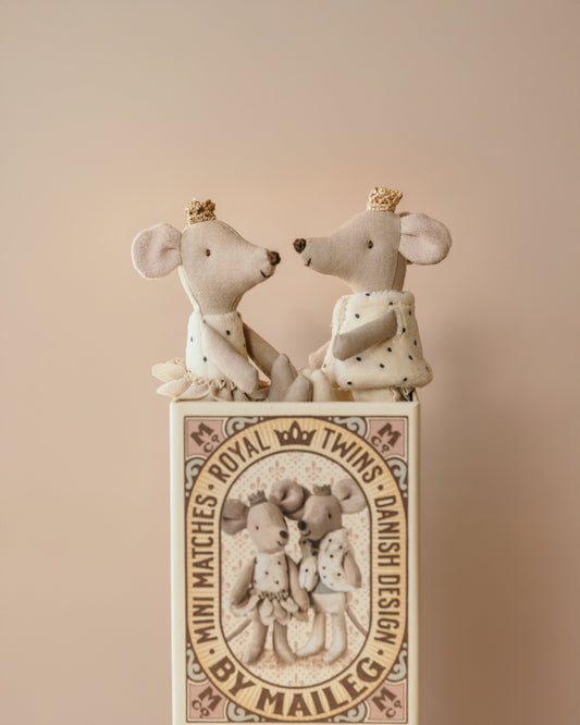 Royal Twin Mice in Box