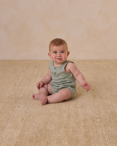 Sleeveless Bubble Romper - Dino