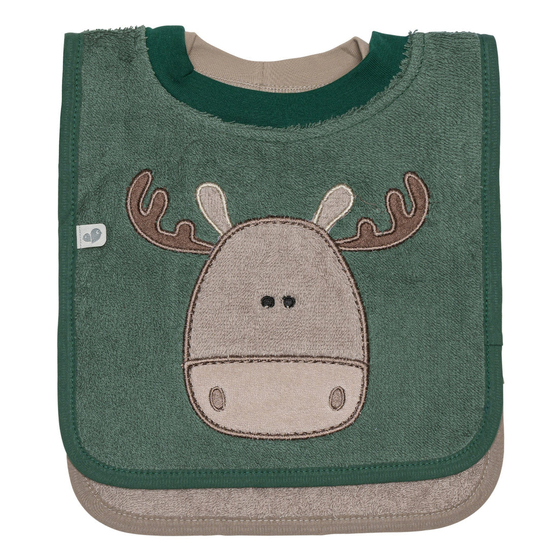2 Terry bibs set