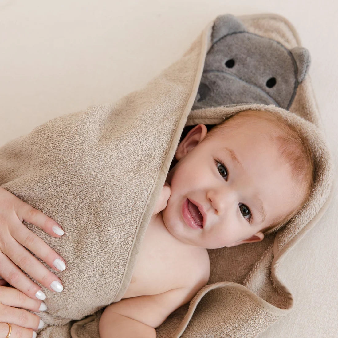 Baby hooded towel