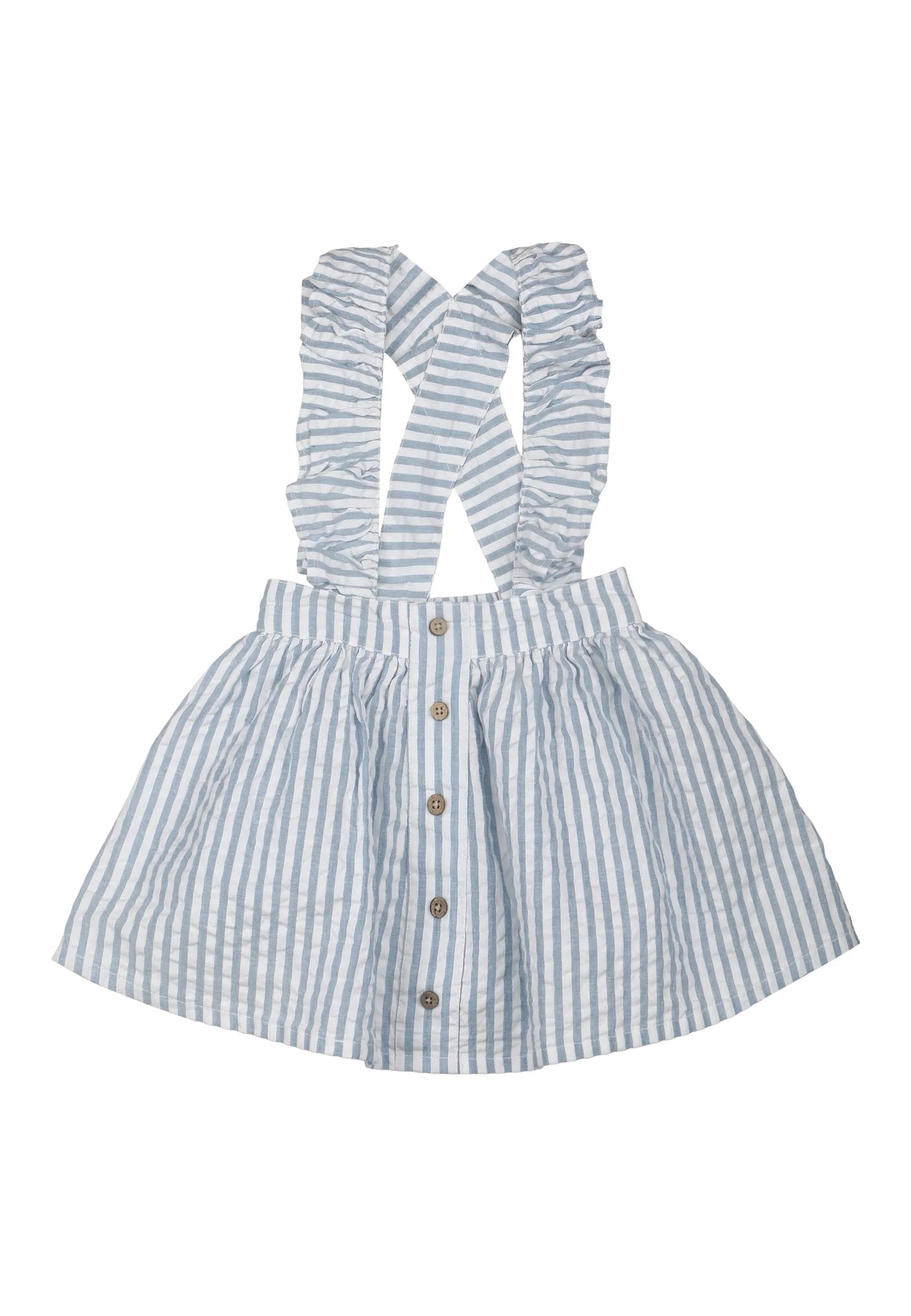 Kojo Skirt - Blue Fog Stripe