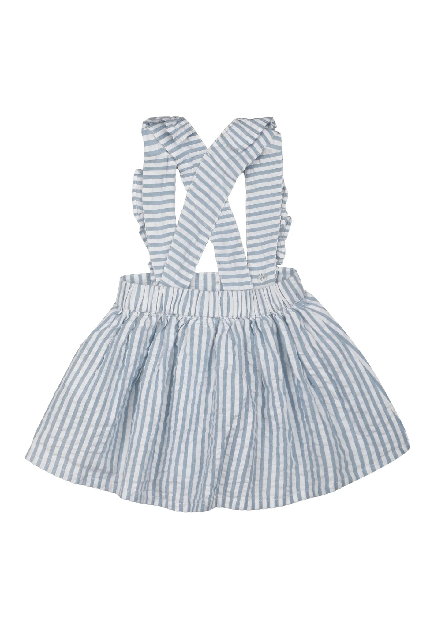 Kojo Skirt - Blue Fog Stripe