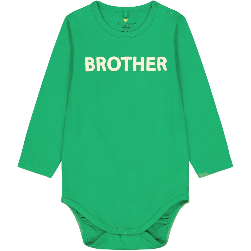 Brother Onesie - Bright Green