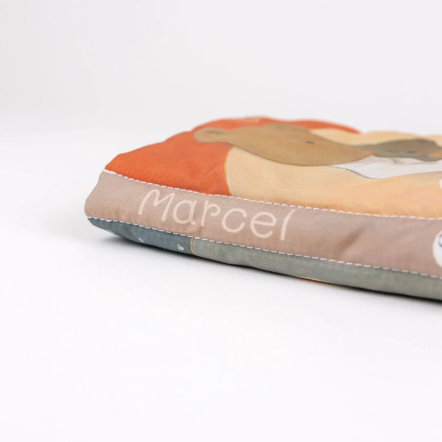 Marcel the bear fabric book
