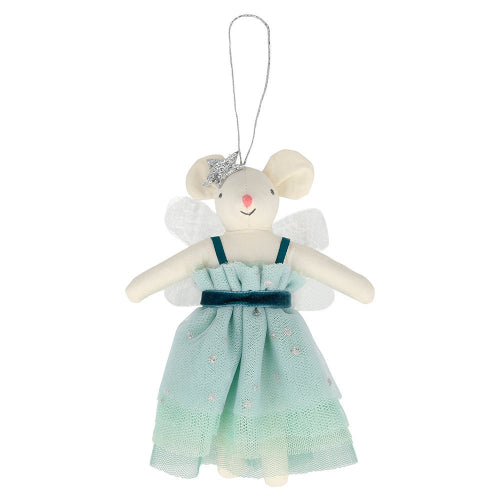 Green Fairy Mouse Tree Ornament