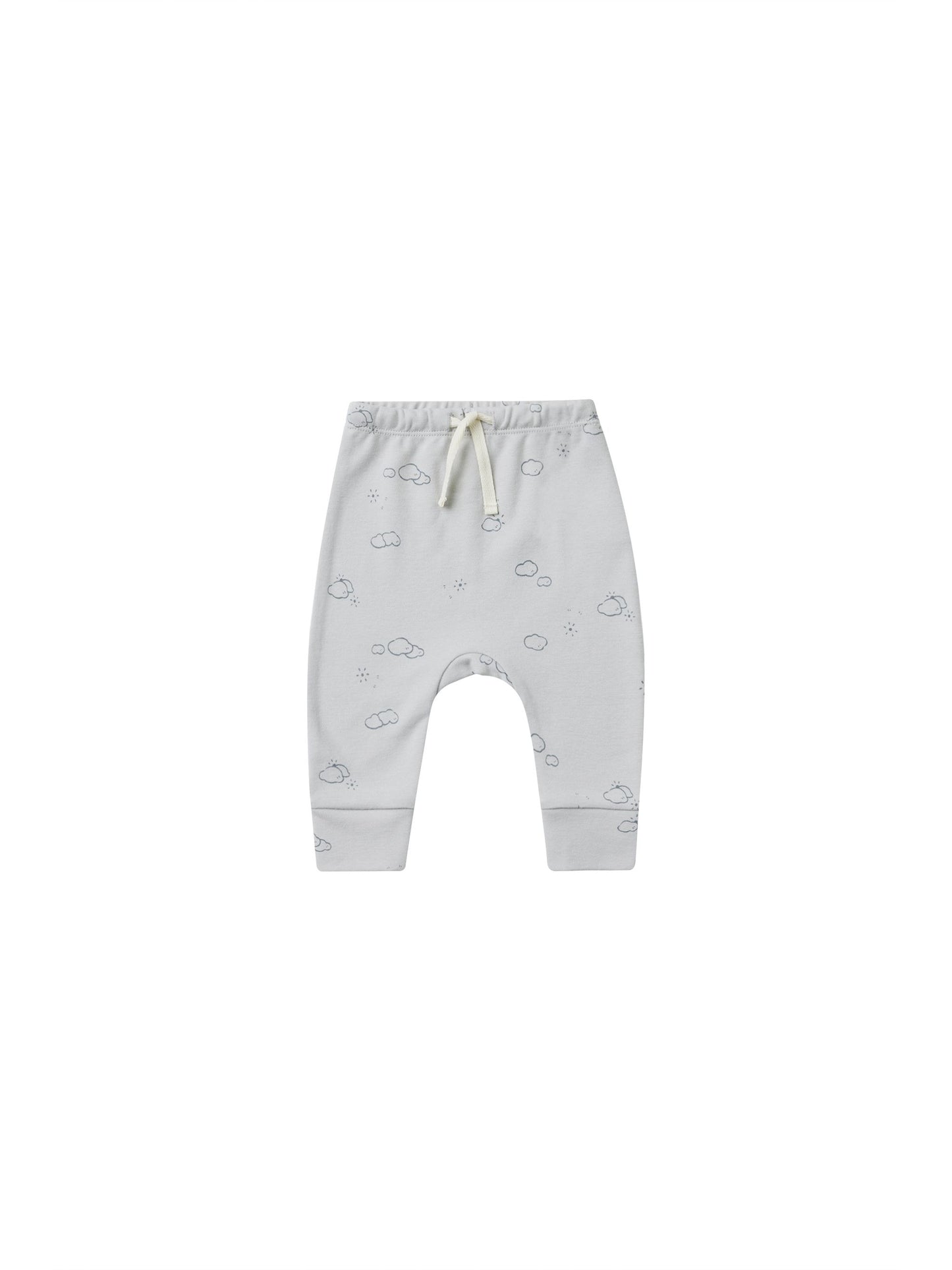 Drawstring Baby Sweatpants - Patterned