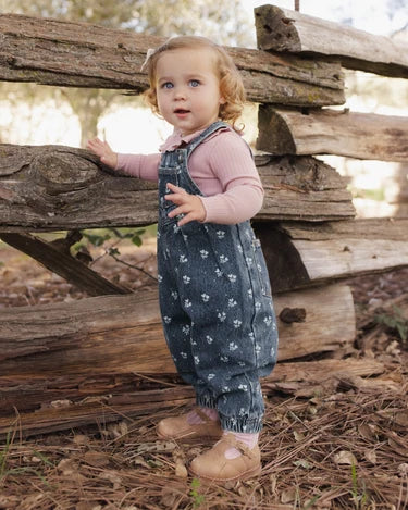 Vintage Overall - Heart Ditsy