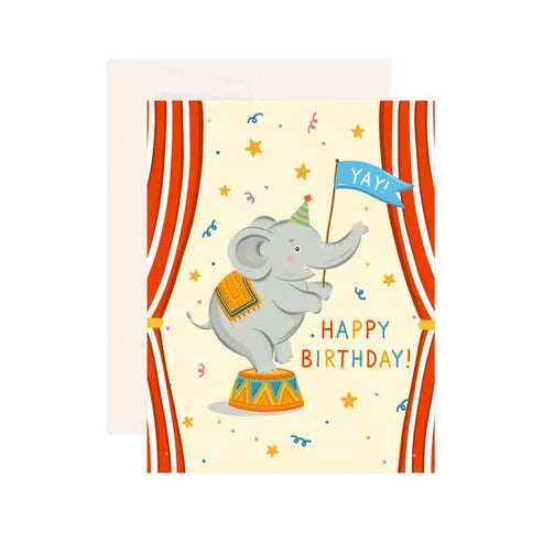 Birthday Circus Elephant
