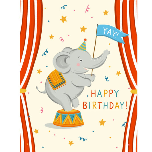 Birthday Circus Elephant
