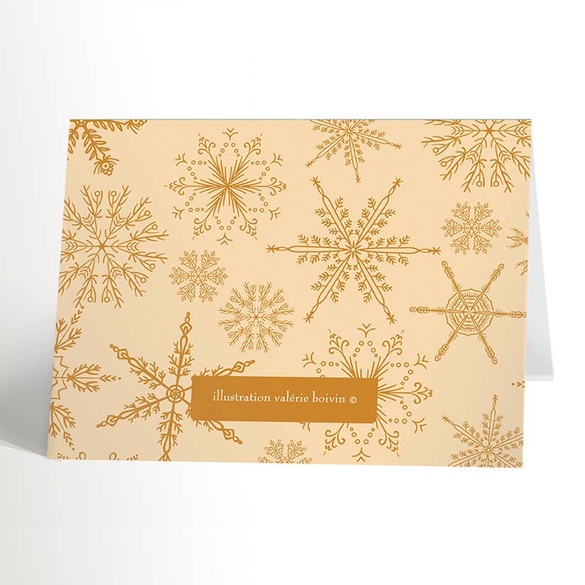 TEDDY BEAR WITH SLED Christmas Card