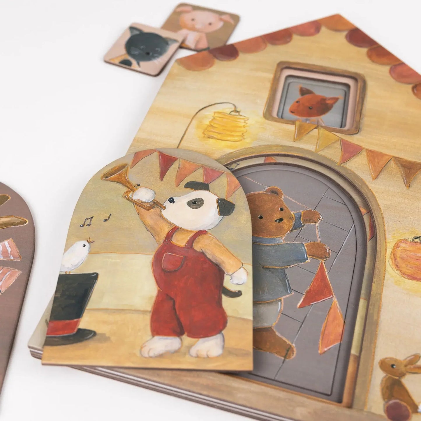 Multi-Layered Friends Puzzle