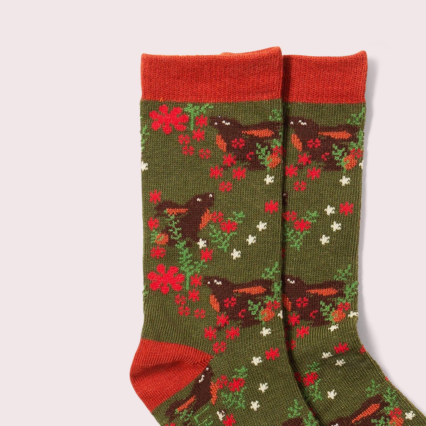 Winter Rabbits Ankle Socks 3 Pack