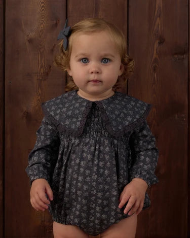 Fern Romper - Heart Ditsy