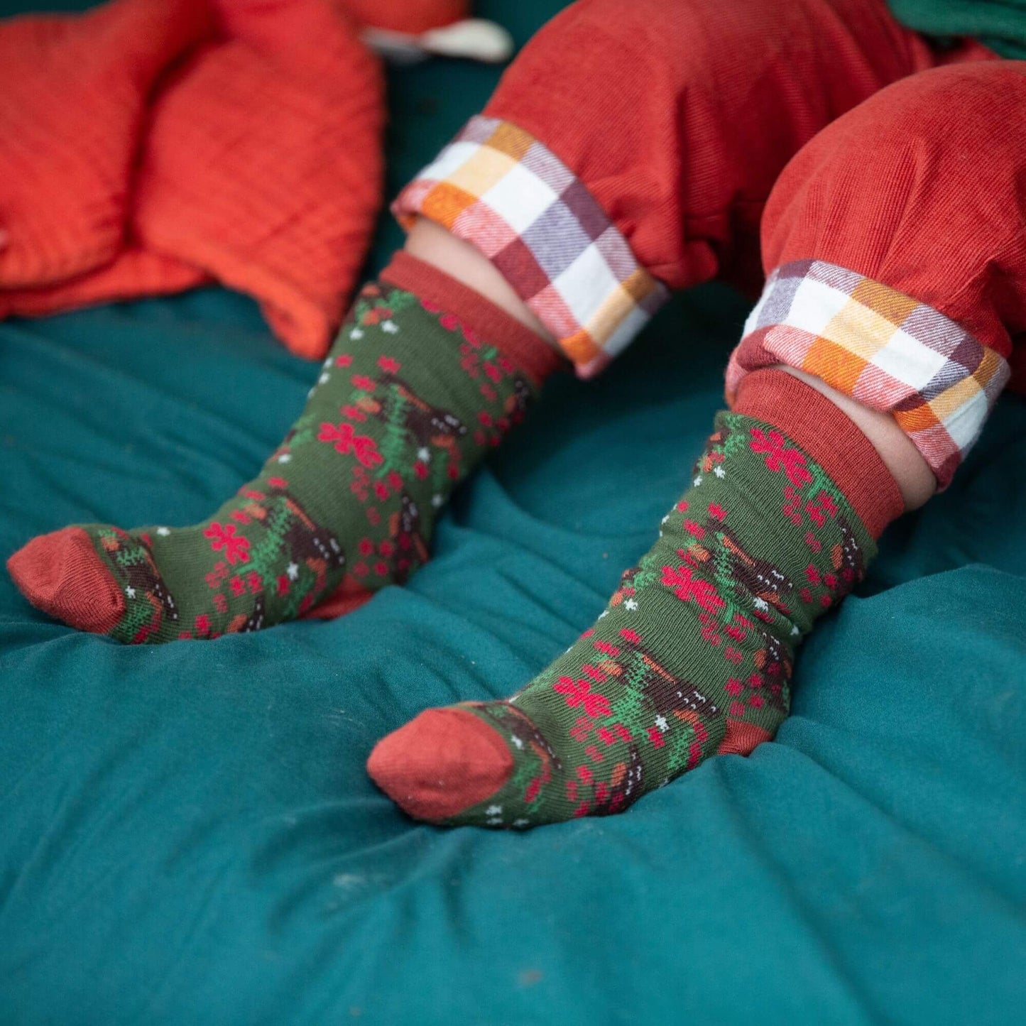 Winter Rabbits Ankle Socks 3 Pack