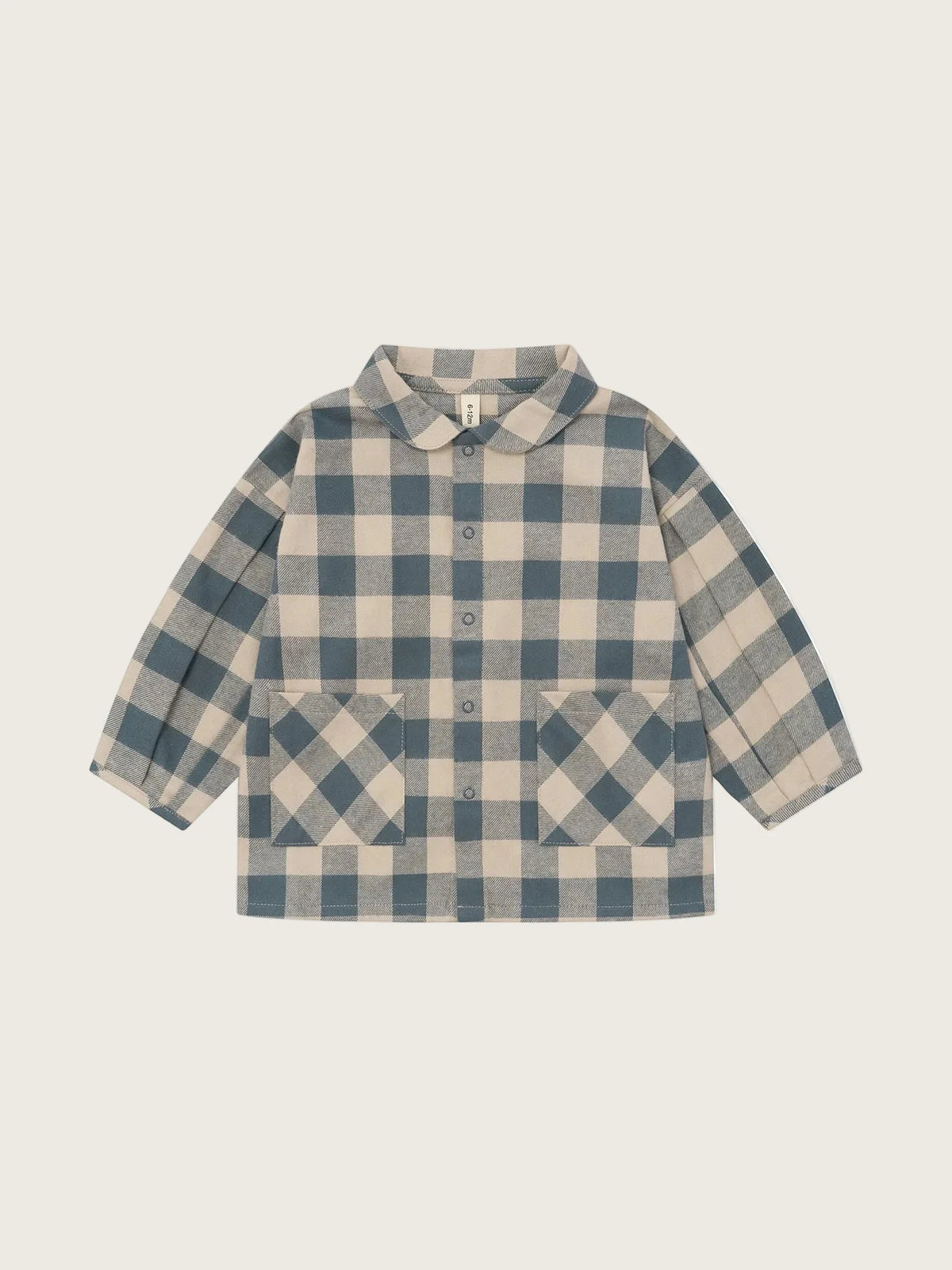 FOG BLUE GINGHAM LODGE SHIRT