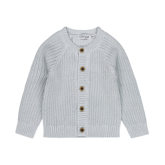 Knit Cardigan - Light Blue