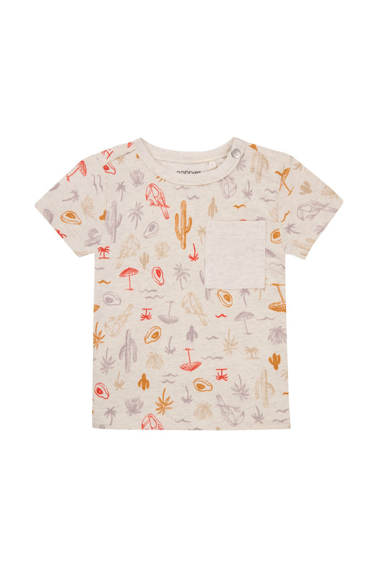 Olle Short Sleeve Tee - Tropical Palms