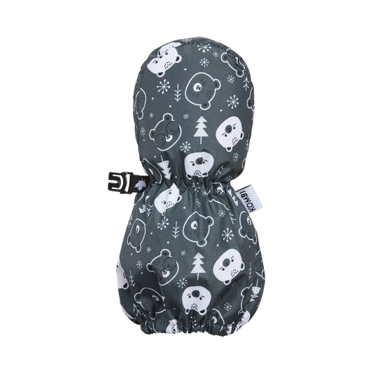 Baby Bear Long Cuff Mittens - Infants
