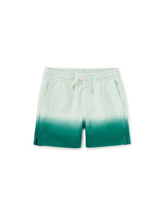 Dip Dye Knit Shortie - Rainforest
