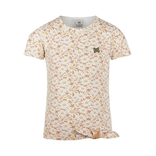 Tie Tee - Camel Daisy