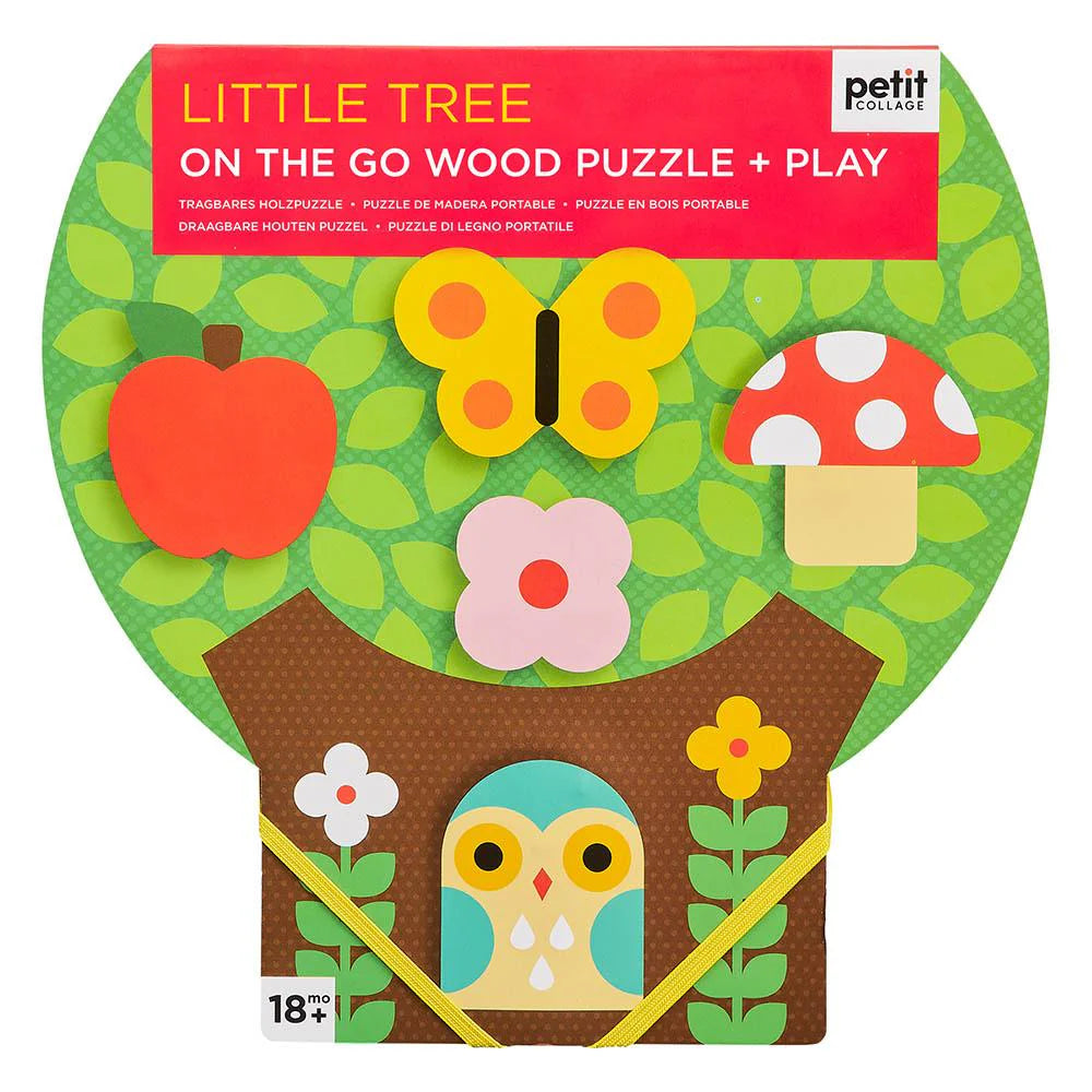 Little Tree On the Go Wood Puzzle + Play