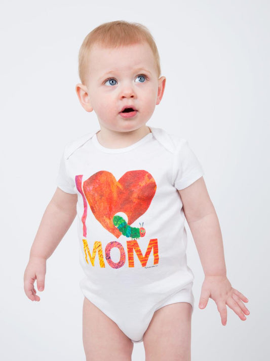 World of Eric Carle I Love Mom Baby Bodysuit