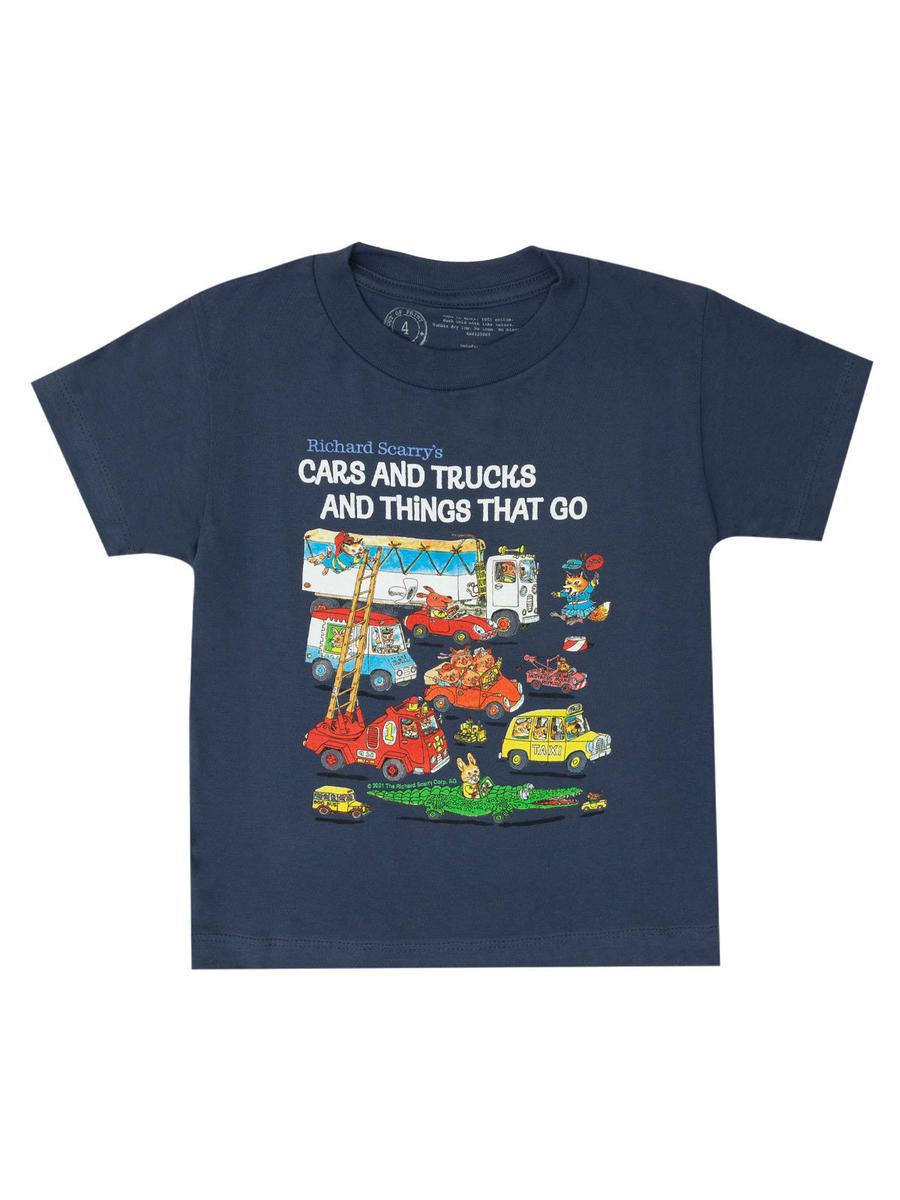 Richard Scarry Cars and Trucks and Things That Go Kids' T-Shirt