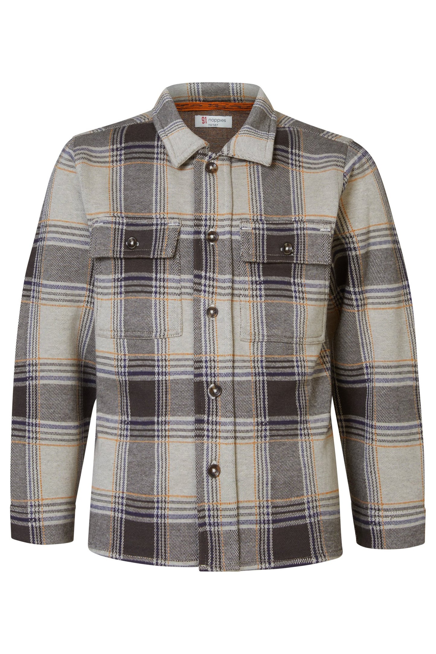 Harlow Check Shirt - Fog