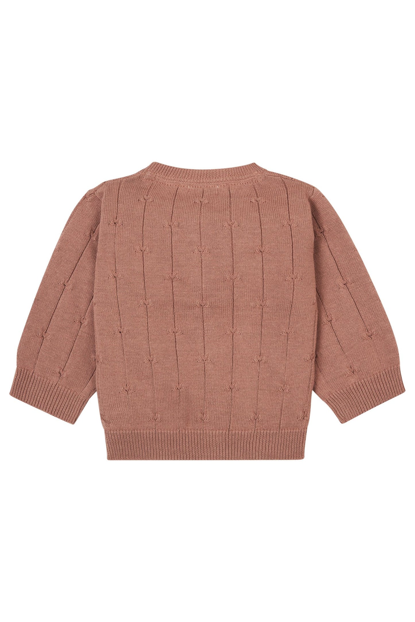 Frondes Cardigan - Burlwood