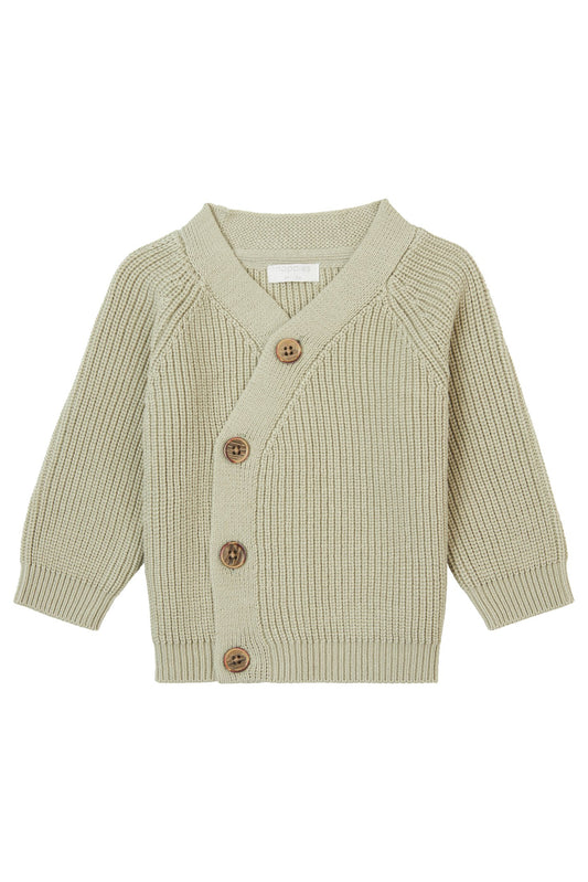 Geldo Cardigan - Moss Grey