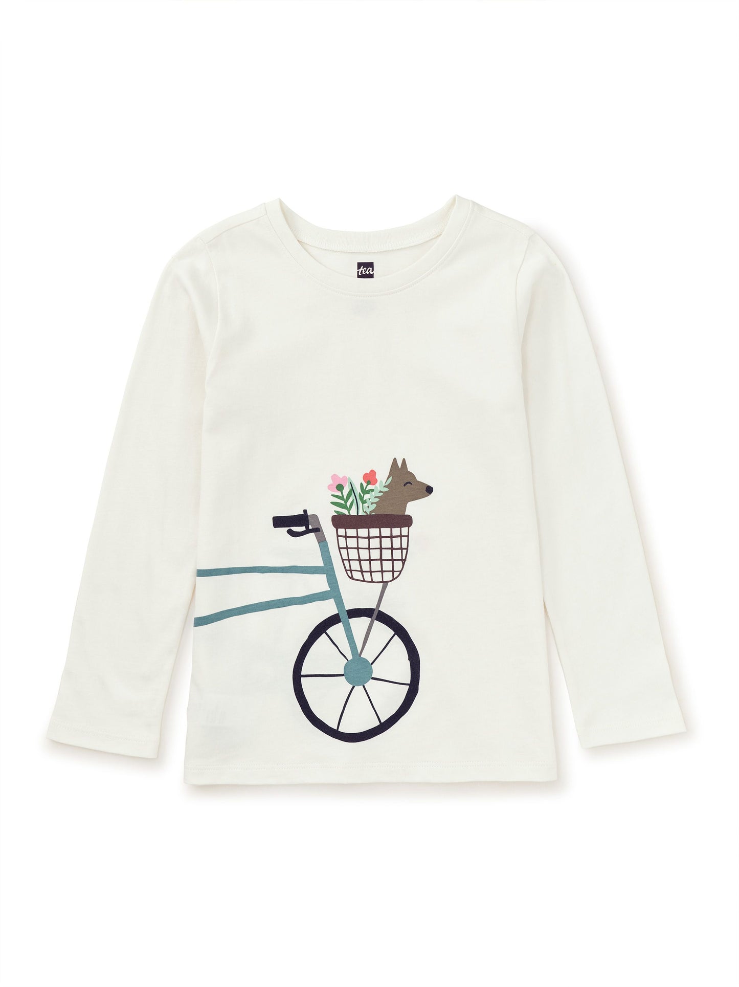 Wheelie Fun Graphic Tee - Chalk