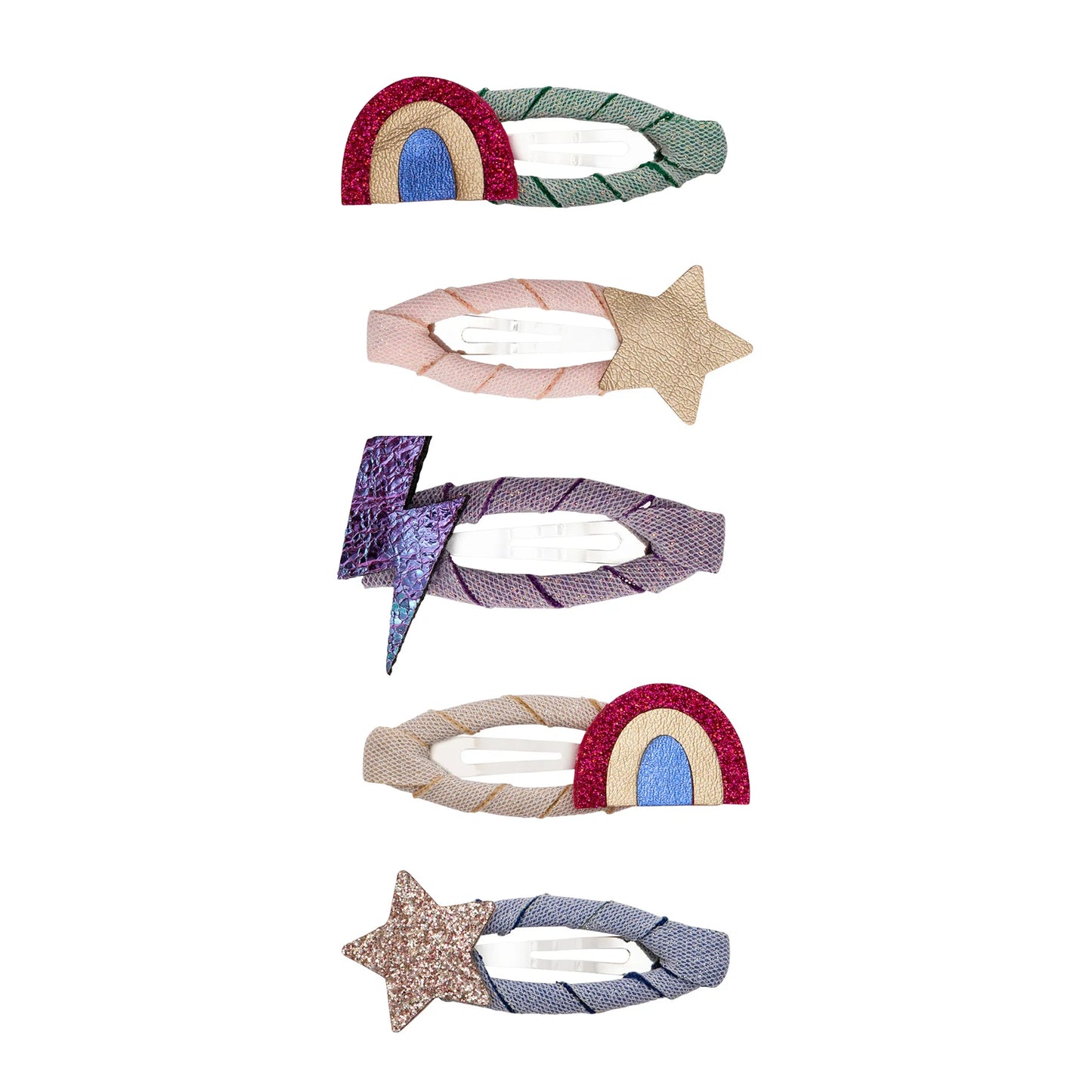 Rainbow Mini Hair Clips