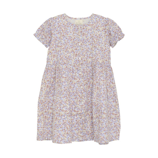 Woven Dress - Periwinkle Floral