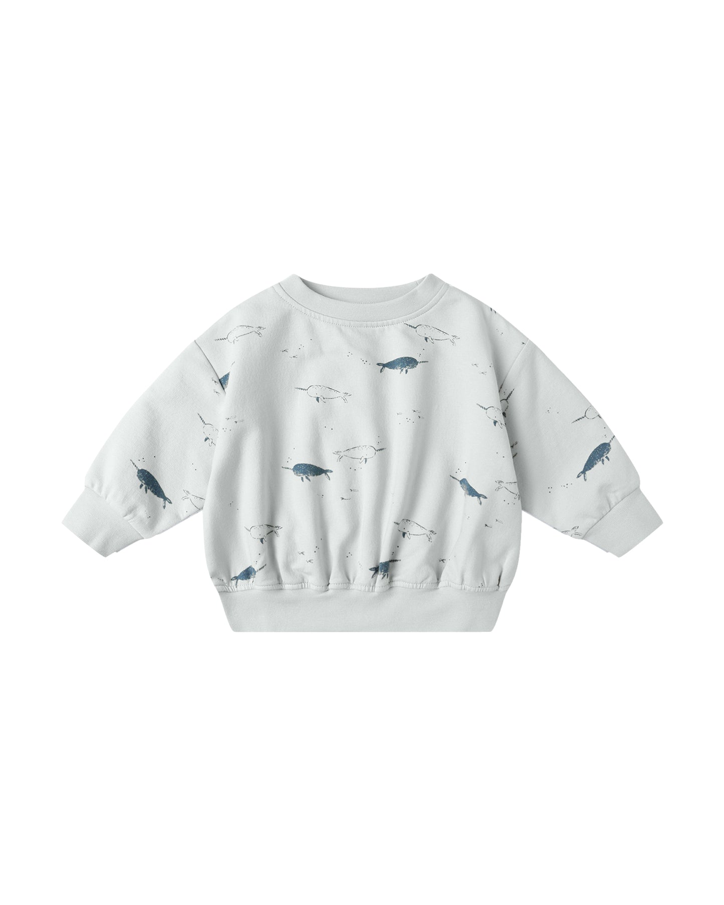 Relaxed Fleece Sweatshirt - Narwhals