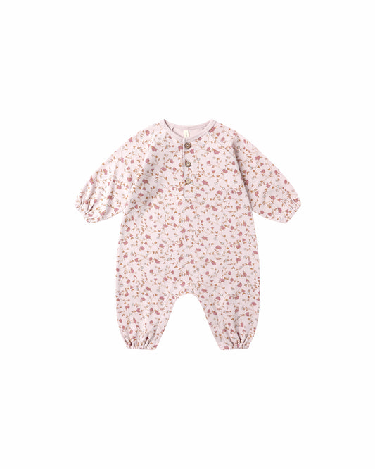 Henley Bubble Jumpsuit - Garden