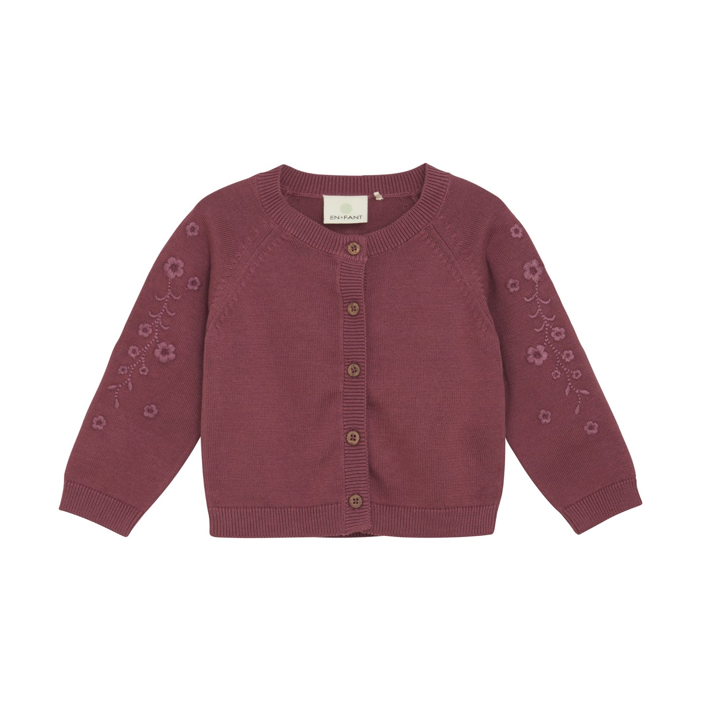Knit Cardigan - Rouge