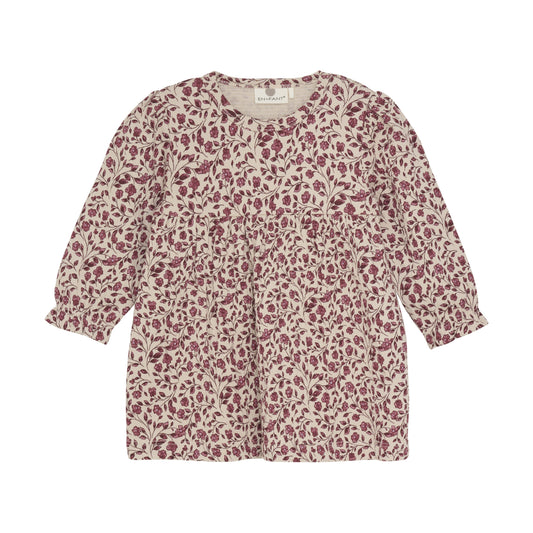 Long Sleeve Dress - French Oak Floral