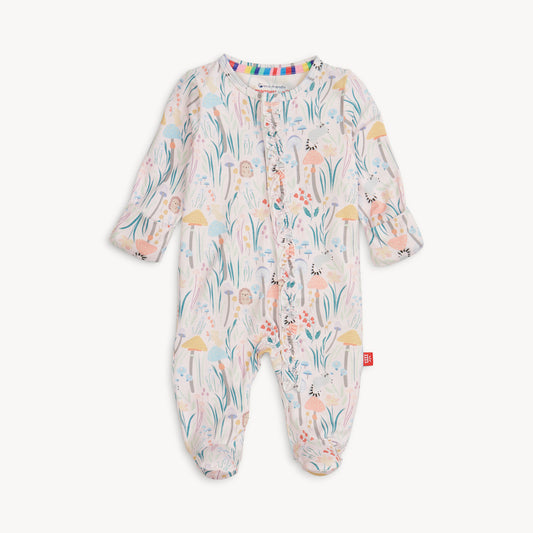 Modal Magnetic Footie with Ruffle - Shroom and Bloom