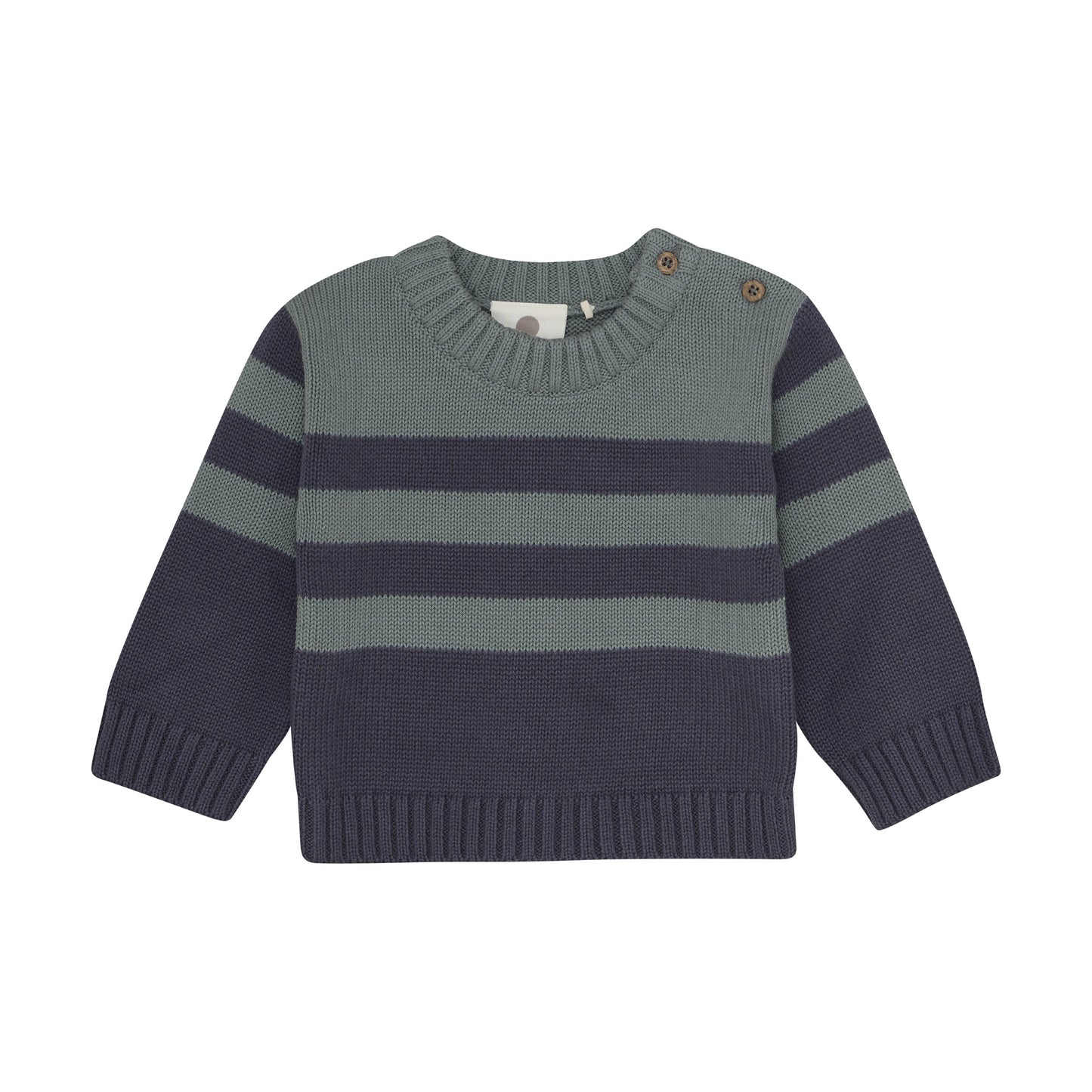 Knit Pullover - Ebony Stripe