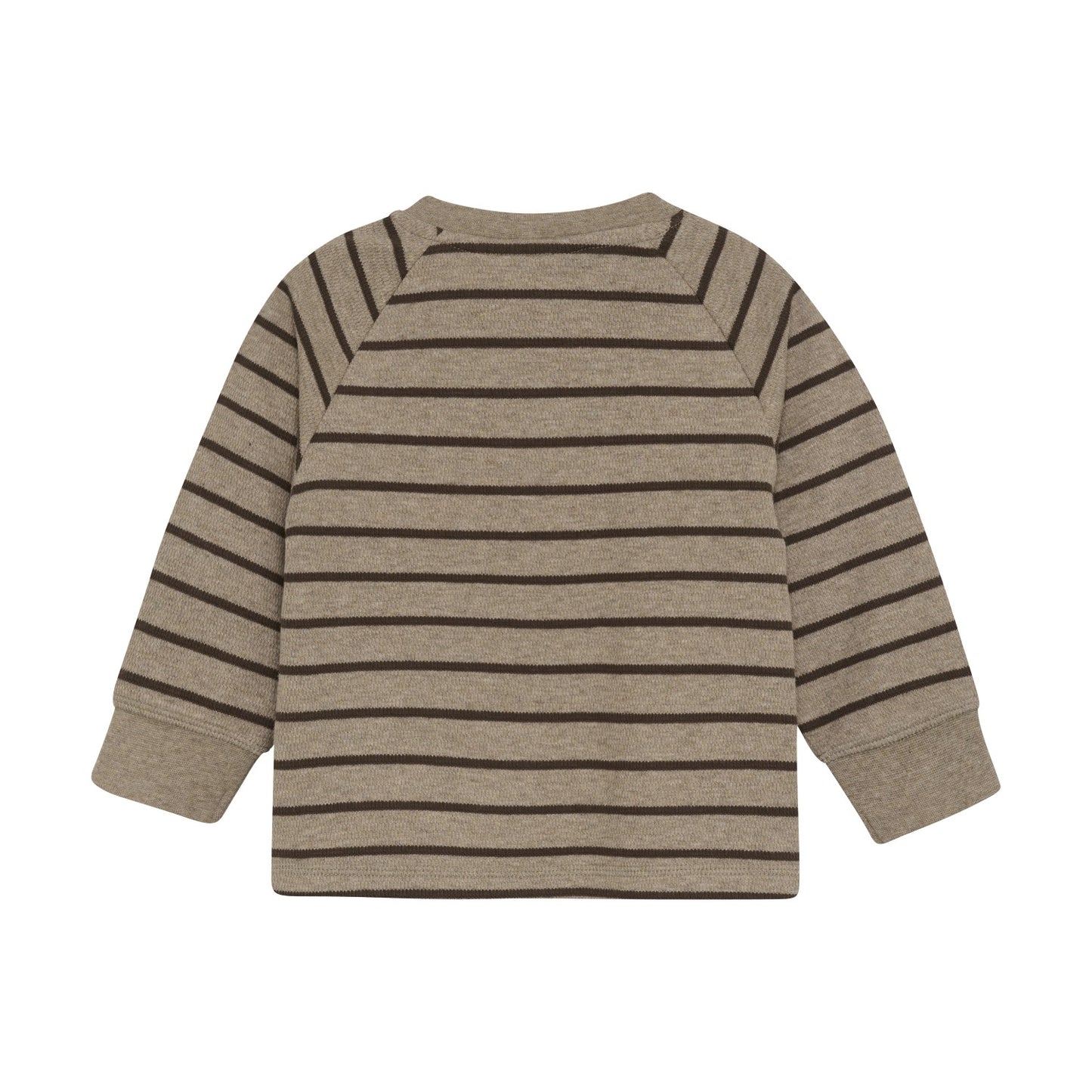 Striped Long Sleeve Sweatshirt - Pine Bark