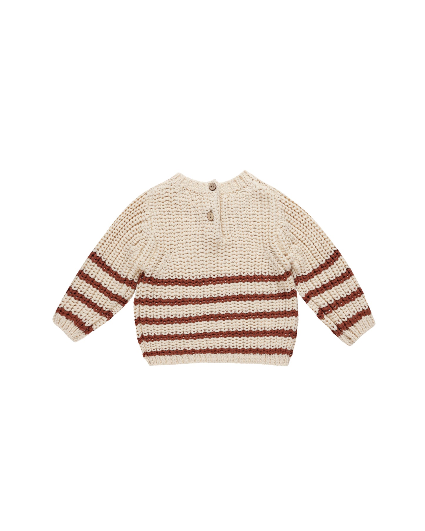 Rex Sweater - Cranberry Stripe